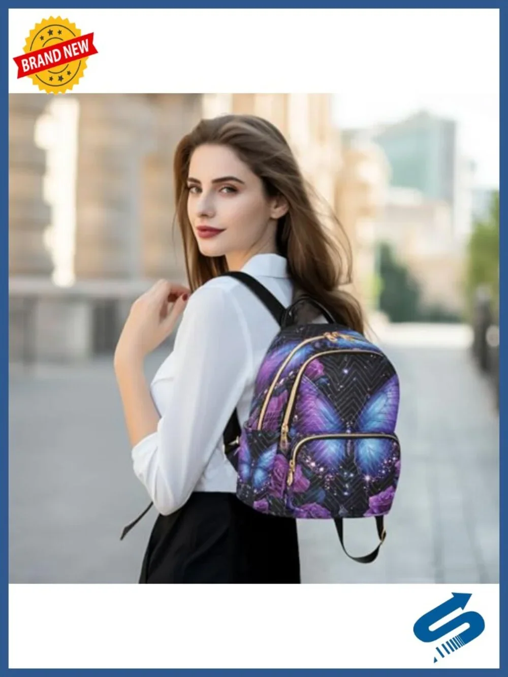 Large Capacity Backpack Purse Rucksack Travel Shoulder Bag Casual Daily